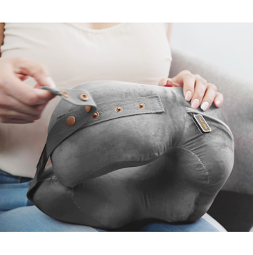 Customize the Size in a Snap Simple, Sturdy Closures - grey