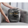 Hybrid Cervical Brace and Travel Pillow - black