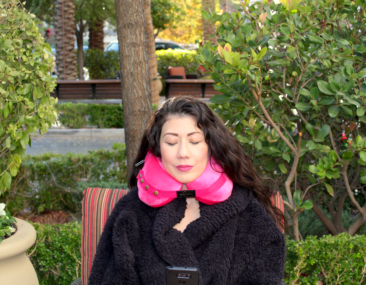 Use your Neck Sofa® where-ever you are and need support for your head and neck