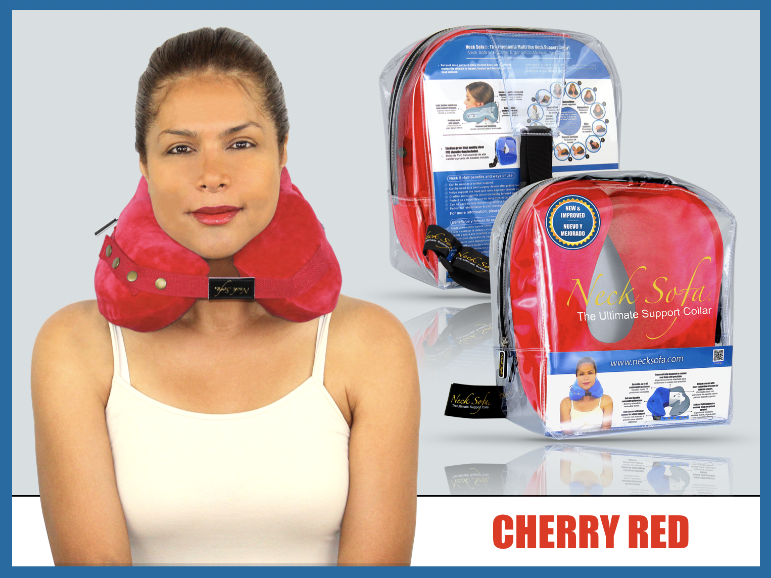 New Neck Sofa® Cherry-Red copy