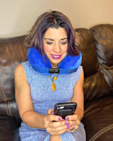 I started to experience next pain on my right side. I did not have an accident or injury. I suspect that it may be caused by overuse and everyday activities. After researching online, I discovered the Cervical Neck Pillow by Neck Sofa. I started using it when I watch tv at night, when I am looking down at my phone, and when I am on my computer. Since using it, I have definitely noticed that I am more comfortable, and I am experiencing less pain. It is made of polyurethane foam, so it is very supportive. You can even use it at night while you sleep if you are a side sleeper. You can purchase it on Amazon. I highly recommend!