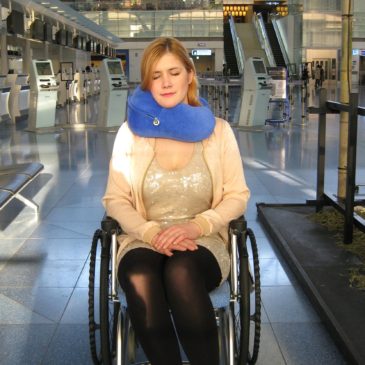 Neck Sofa® Support pillow for Wheelchairs users