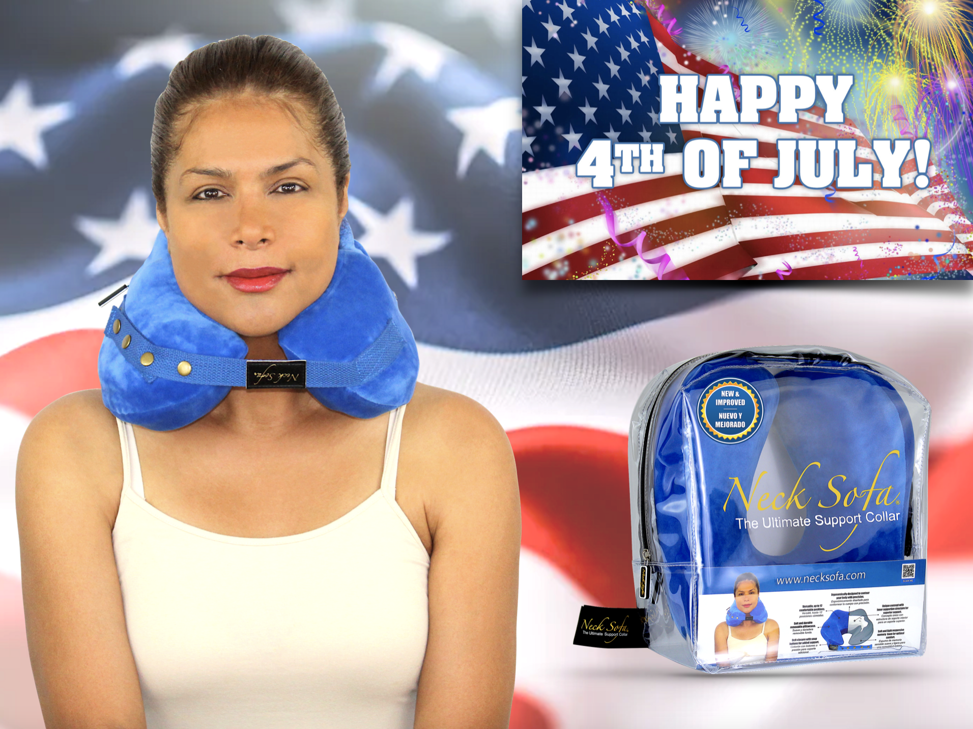 Happy 4th of July from the Neck Sofa® Team