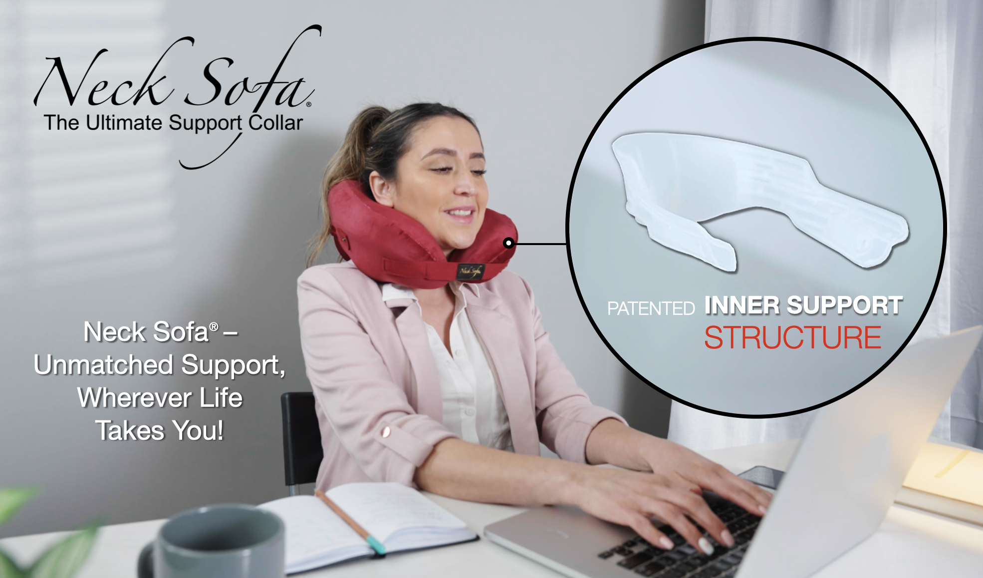 Neck Sofa Pillow - The Ultimate Support Neck Pillow
