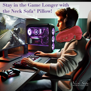 Stay in the Game Longer with Neck Sofa Pillow