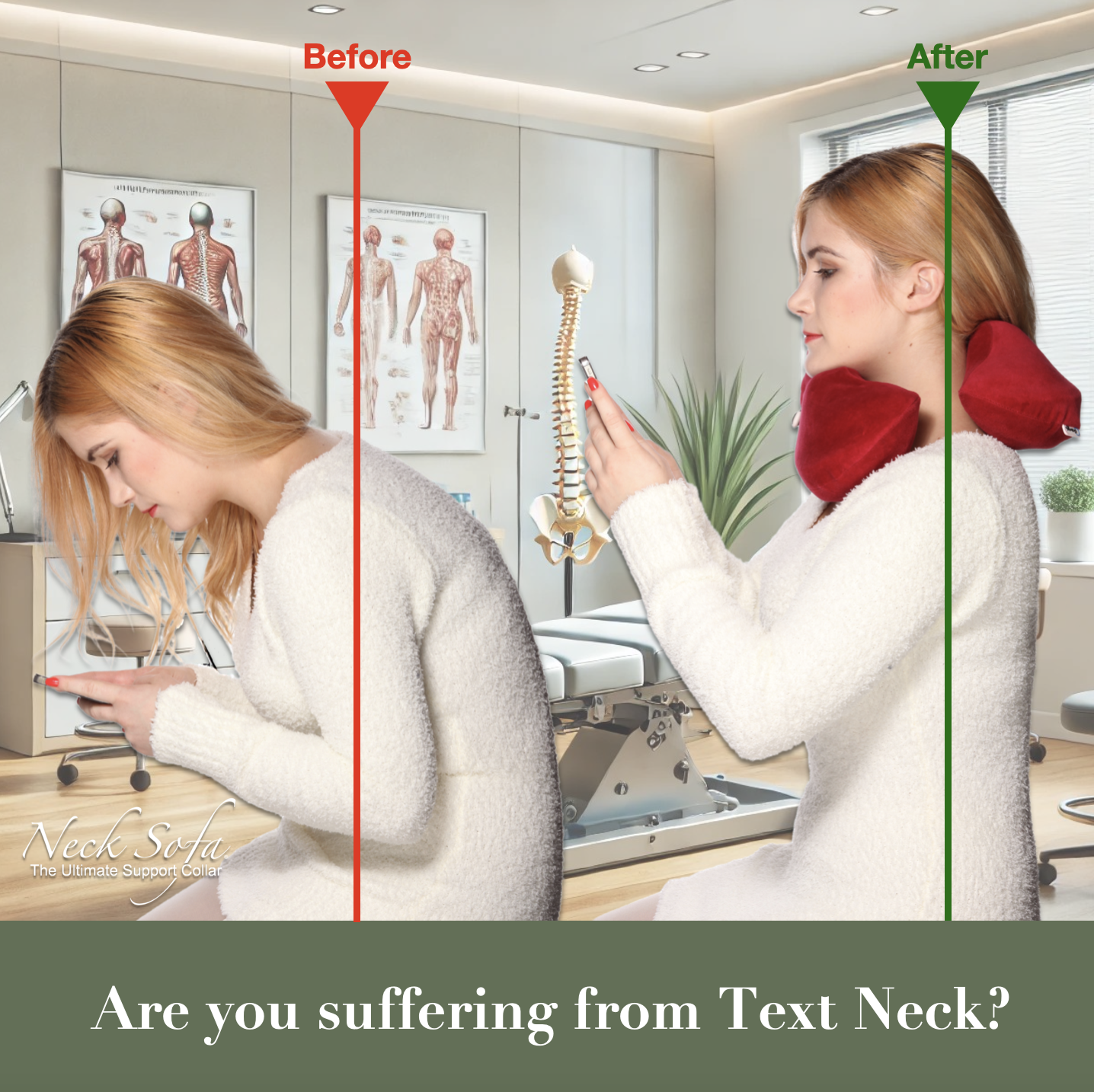 Text Neck The Hidden Risk of Our Digital Habits