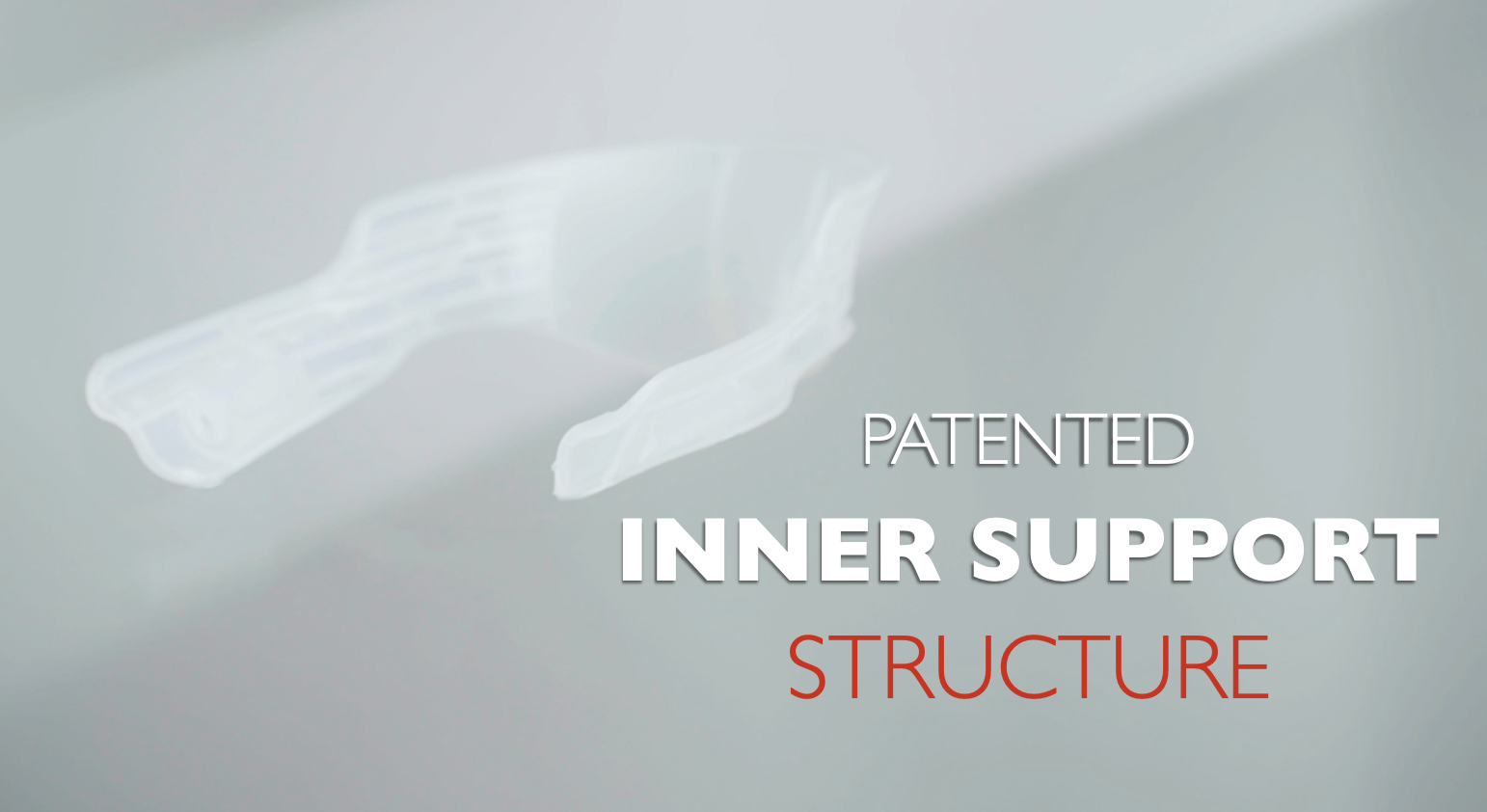 This is an image of the Inner support structure of the Neck Sofa® Pillow displayed in a modern look.